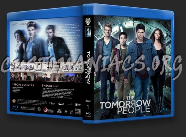 The Tomorrow People Season 1 blu-ray cover