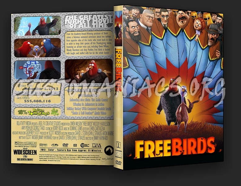 Free Birds dvd cover