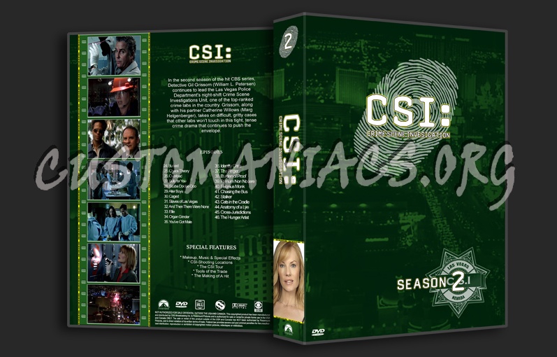 CSI Las Vegas dvd cover