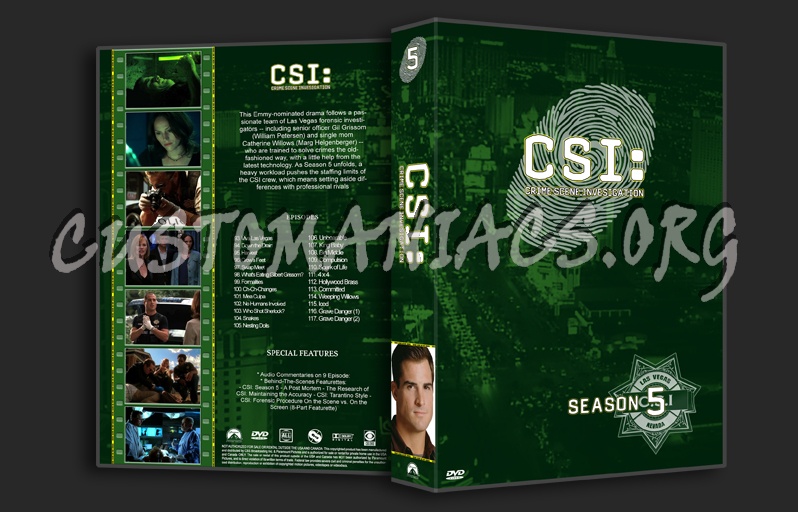 CSI Las Vegas dvd cover