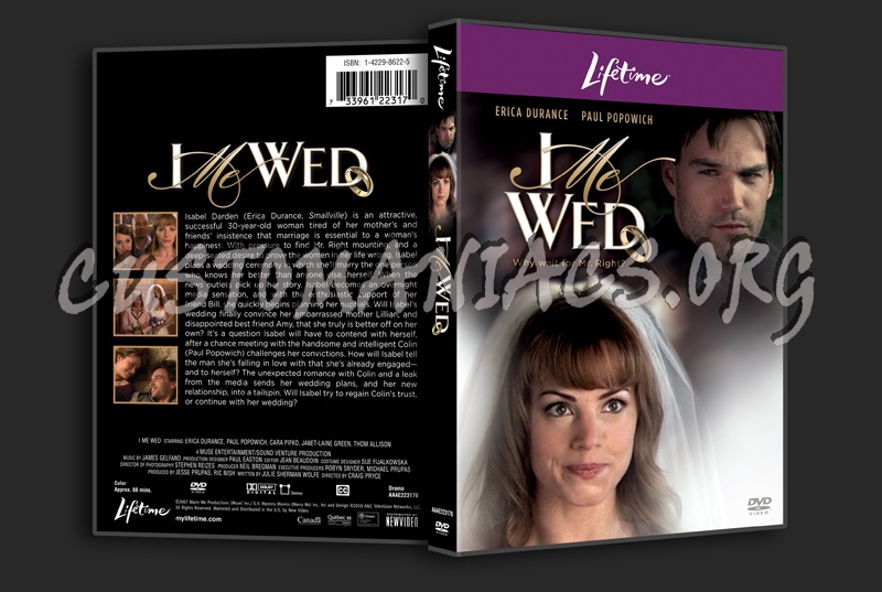 I Me Wed dvd cover