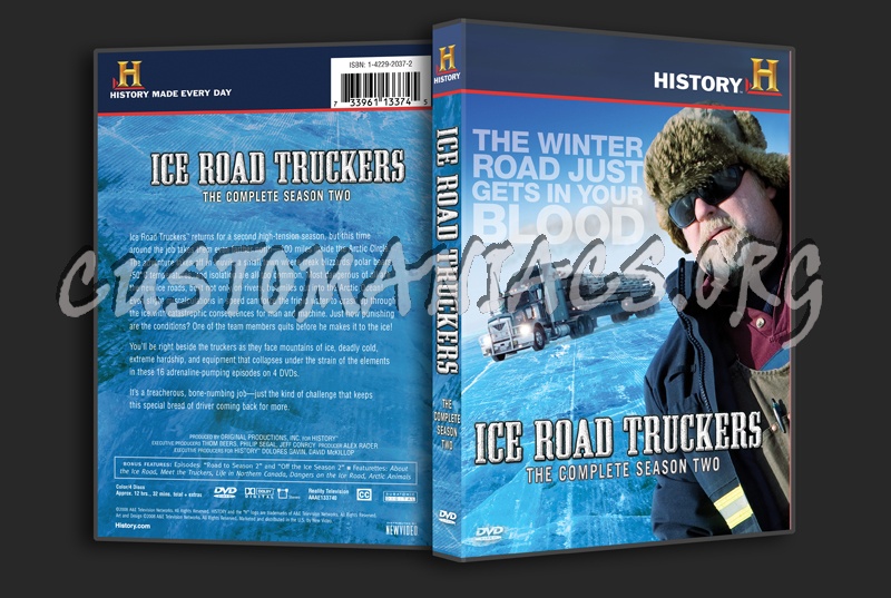 Ice Road Truckers Season 2 dvd cover