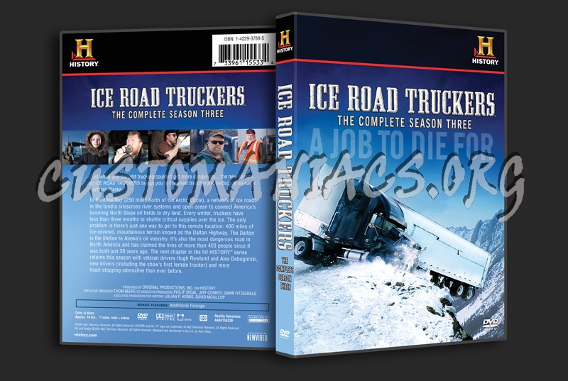 Ice Road Truckers Season 3 dvd cover