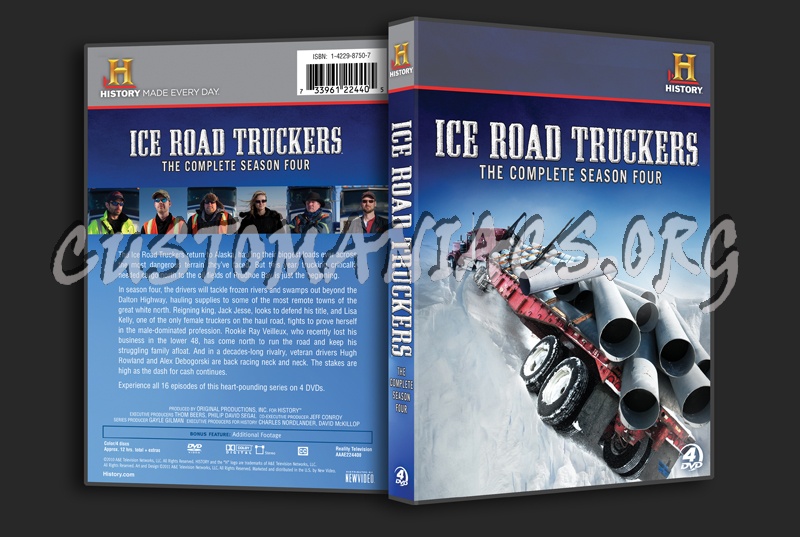 Ice Road Truckers Season 4 dvd cover
