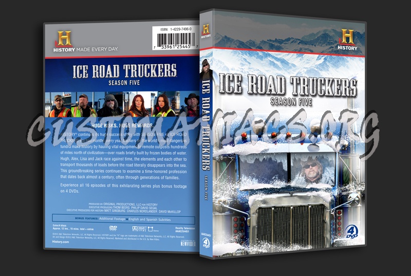 Ice Road Truckers Season 5 dvd cover