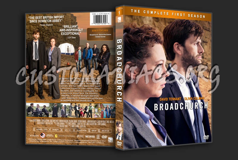 Broadchurch - Season 1 dvd cover
