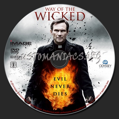 Way of the Wicked dvd label