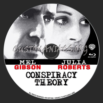 Conspiracy Theory blu-ray label
