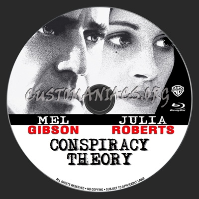 Conspiracy Theory blu-ray label