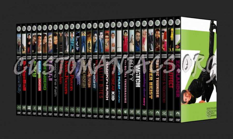 The Signature Series - Ben Stiller dvd cover