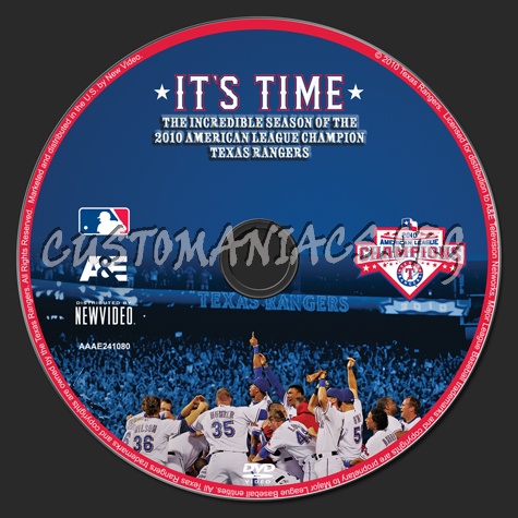 It's Time dvd label