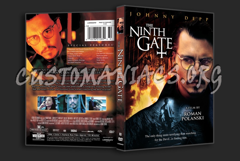 The Ninth Gate dvd cover