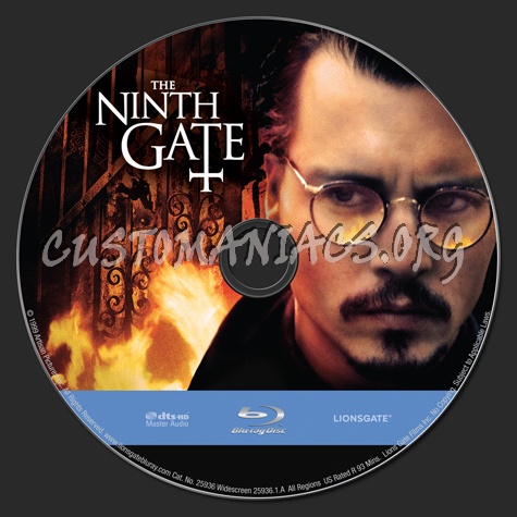 The Ninth Gate blu-ray label