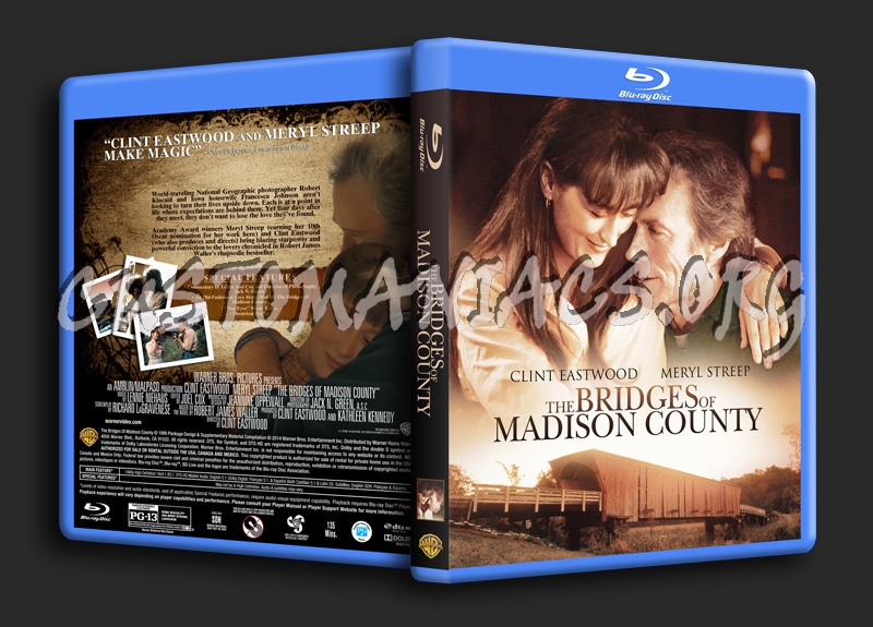 The Bridges Of Madison County dvd cover