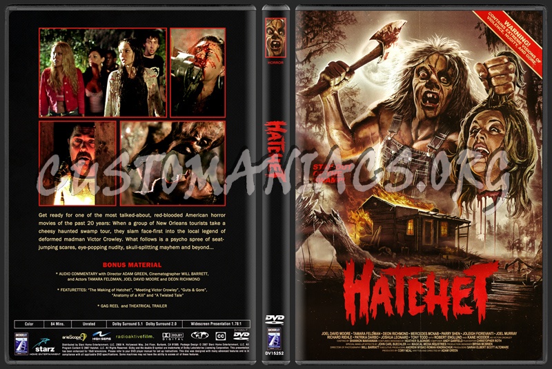 Hatchet dvd cover