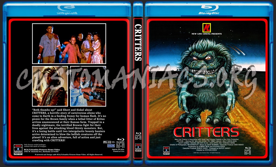 Critters blu-ray cover