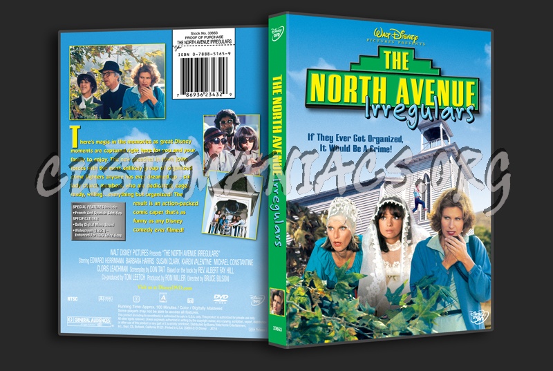 The North Avenue Irregulars dvd cover