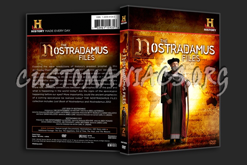 The Nostradamus Files dvd cover