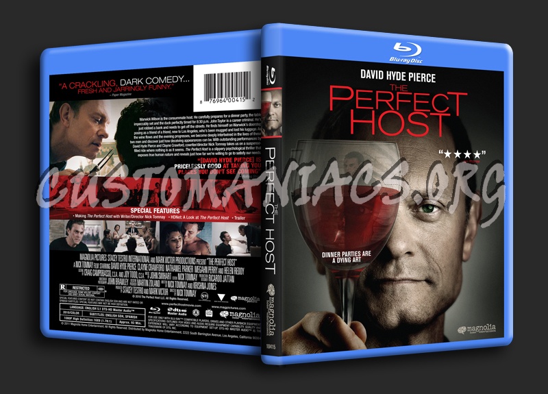 The Perfect Host blu-ray cover