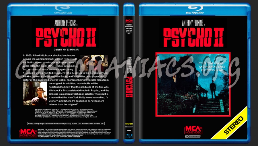 Psycho 2 blu-ray cover