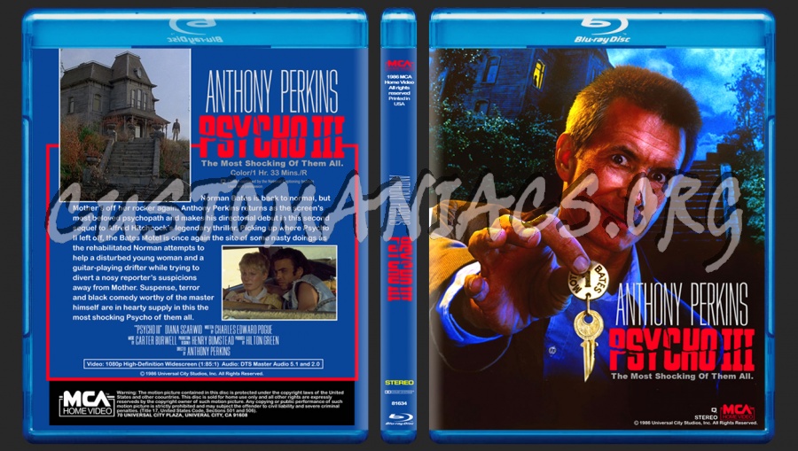 Psycho 3 blu-ray cover