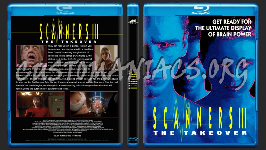 Scanners 3 blu-ray cover