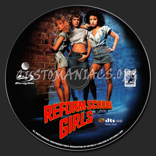 Reform School Girls blu-ray label