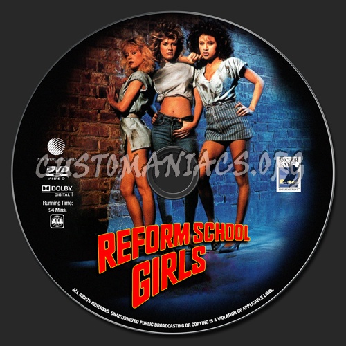 Reform School Girls dvd label
