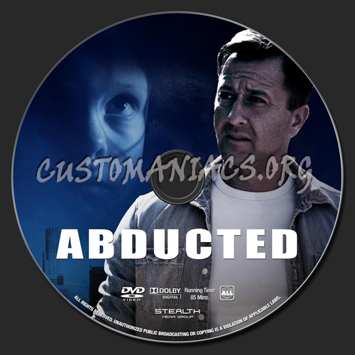 Abducted dvd label