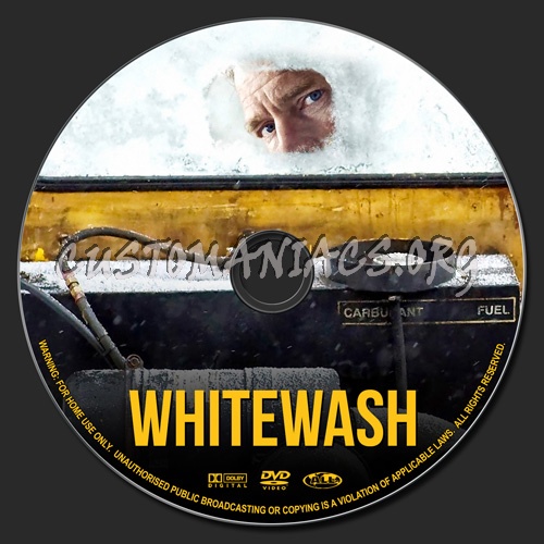 Whitewash dvd label