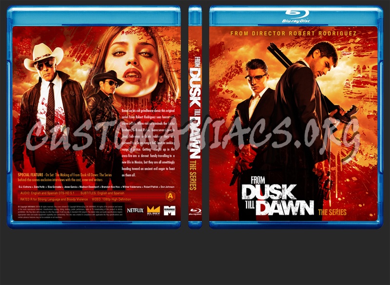 From Dusk till Dawn - The Series blu-ray cover