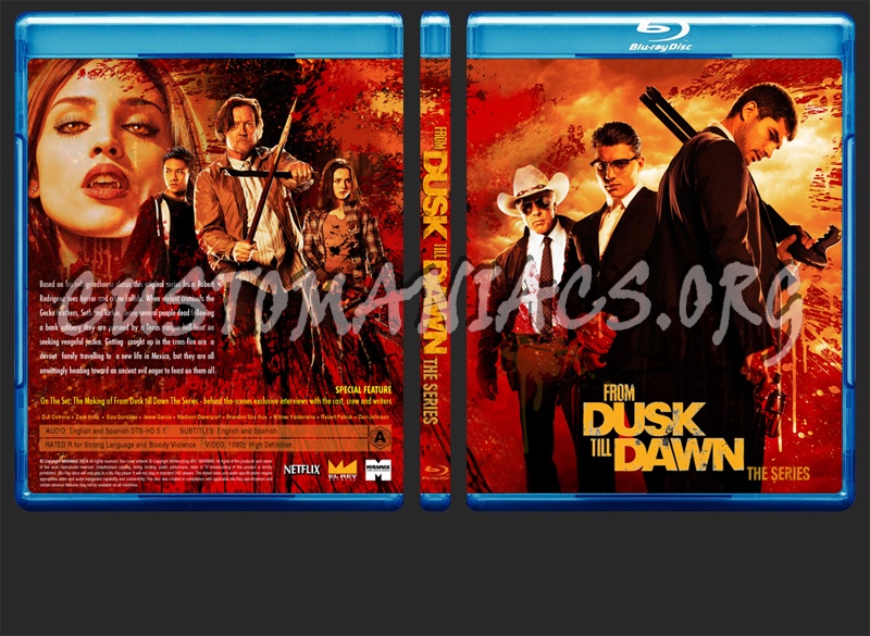 From Dusk till Dawn - The Series blu-ray cover