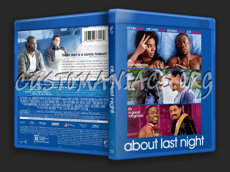 About Last Night blu-ray cover