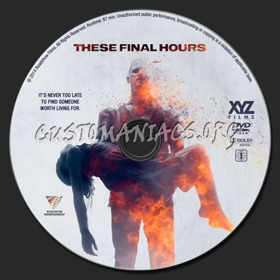 These Final Hours dvd label