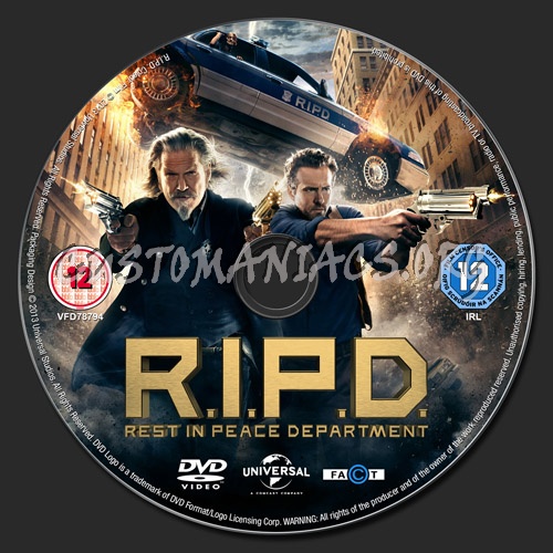 R.i.p.d. dvd label