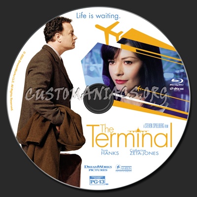 The Terminal blu-ray label