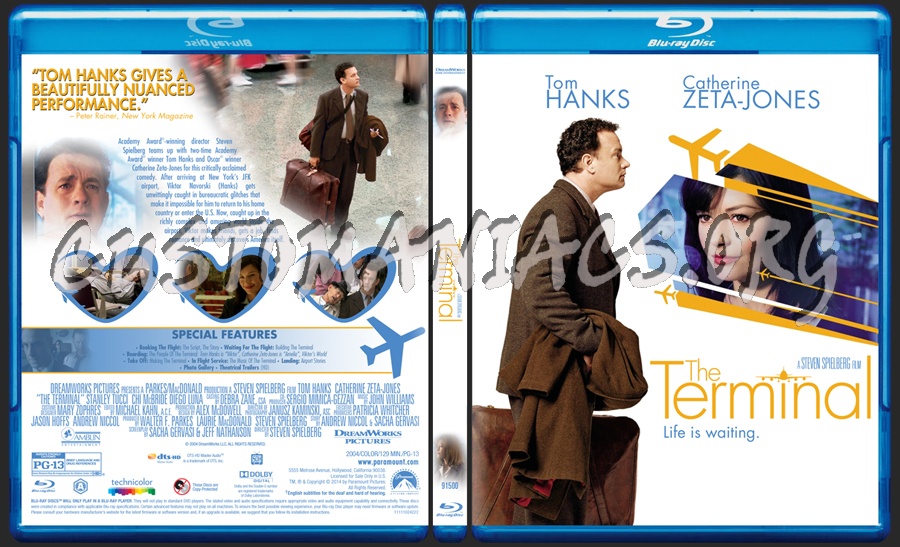 The Terminal dvd cover