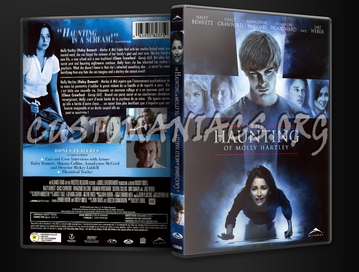 Haunting of Molly Hartley dvd cover