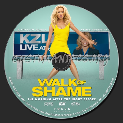 Walk Of Shame dvd label