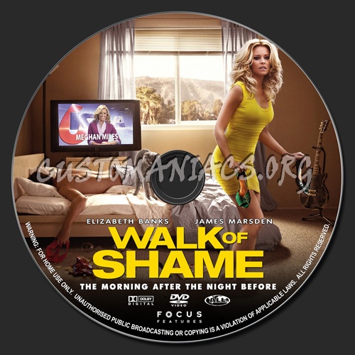 Walk Of Shame dvd label