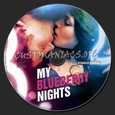 My Blueberry Nights dvd label