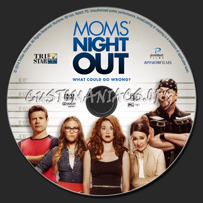 Moms' Night Out dvd label