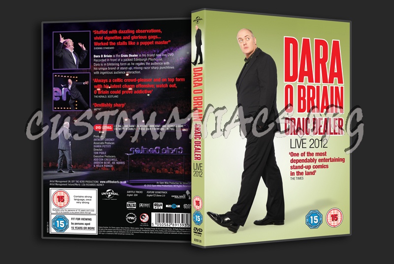 Dara O Briain Craic Dealer dvd cover