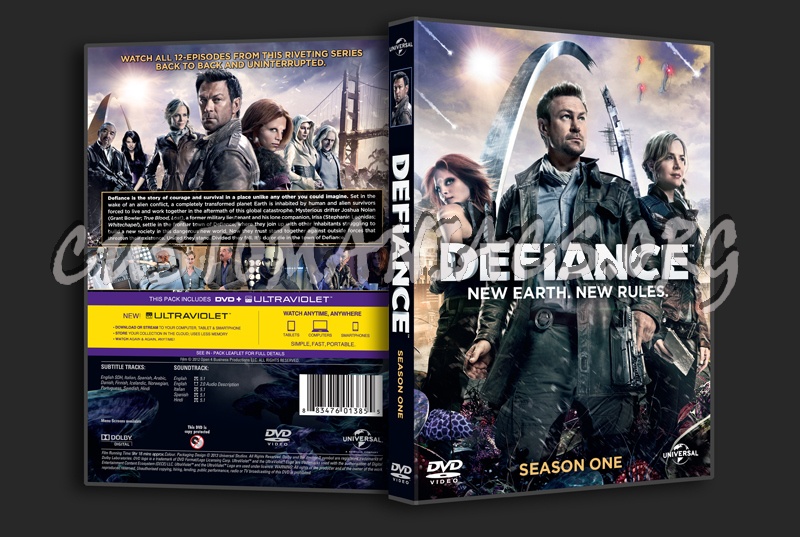 Defiance Season 1 dvd cover