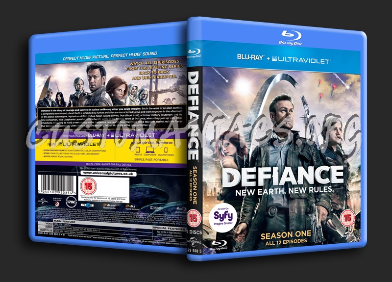 Defiance Season 1 blu-ray cover