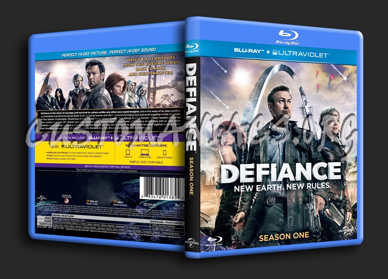 Defiance Season 1 blu-ray cover