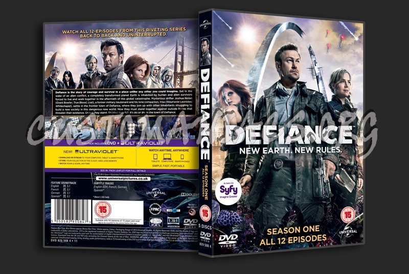 Defiance Season 1 dvd cover