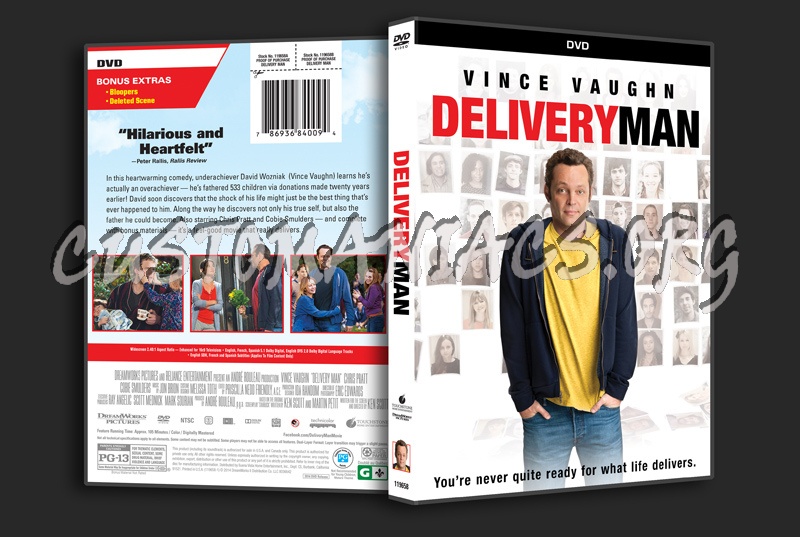 Delivery Man dvd cover