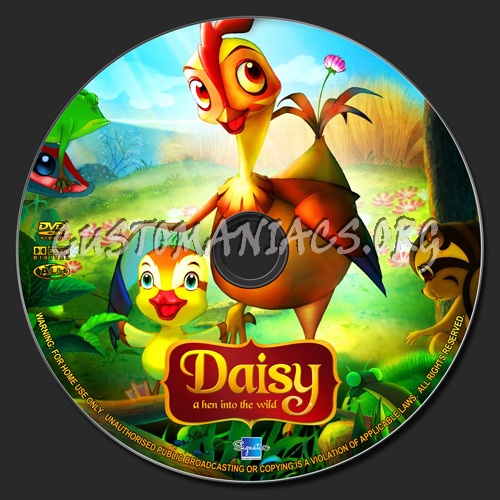 Daisy A Hen Into The Wild dvd label