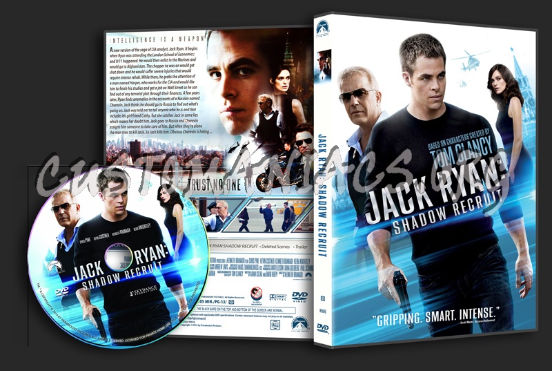 Jack Ryan:Shadow Recruit dvd cover